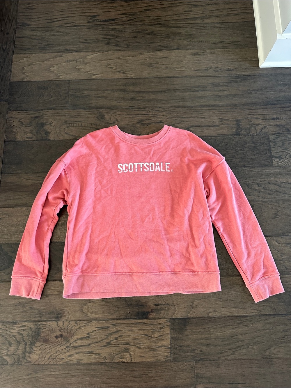 Vineyard Vines Scottsdale pink crewneck sweatshirt Sz L